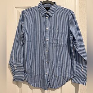 J. Crew Garçon Shirt in Striped Cotton-NWT